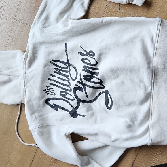 Ivory colored hoodie - Picture 3 of 4